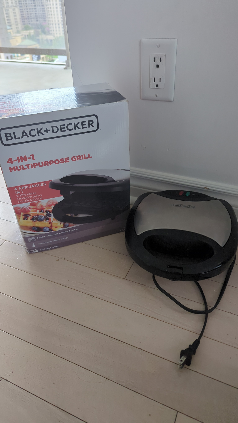 Black + Decker 4-in-1 Multipurpose Grill