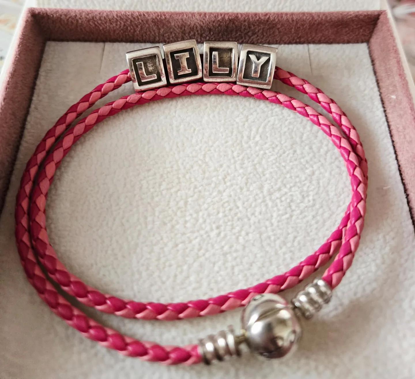 Pandora Bracelet $30 with charms $80 thumbnail