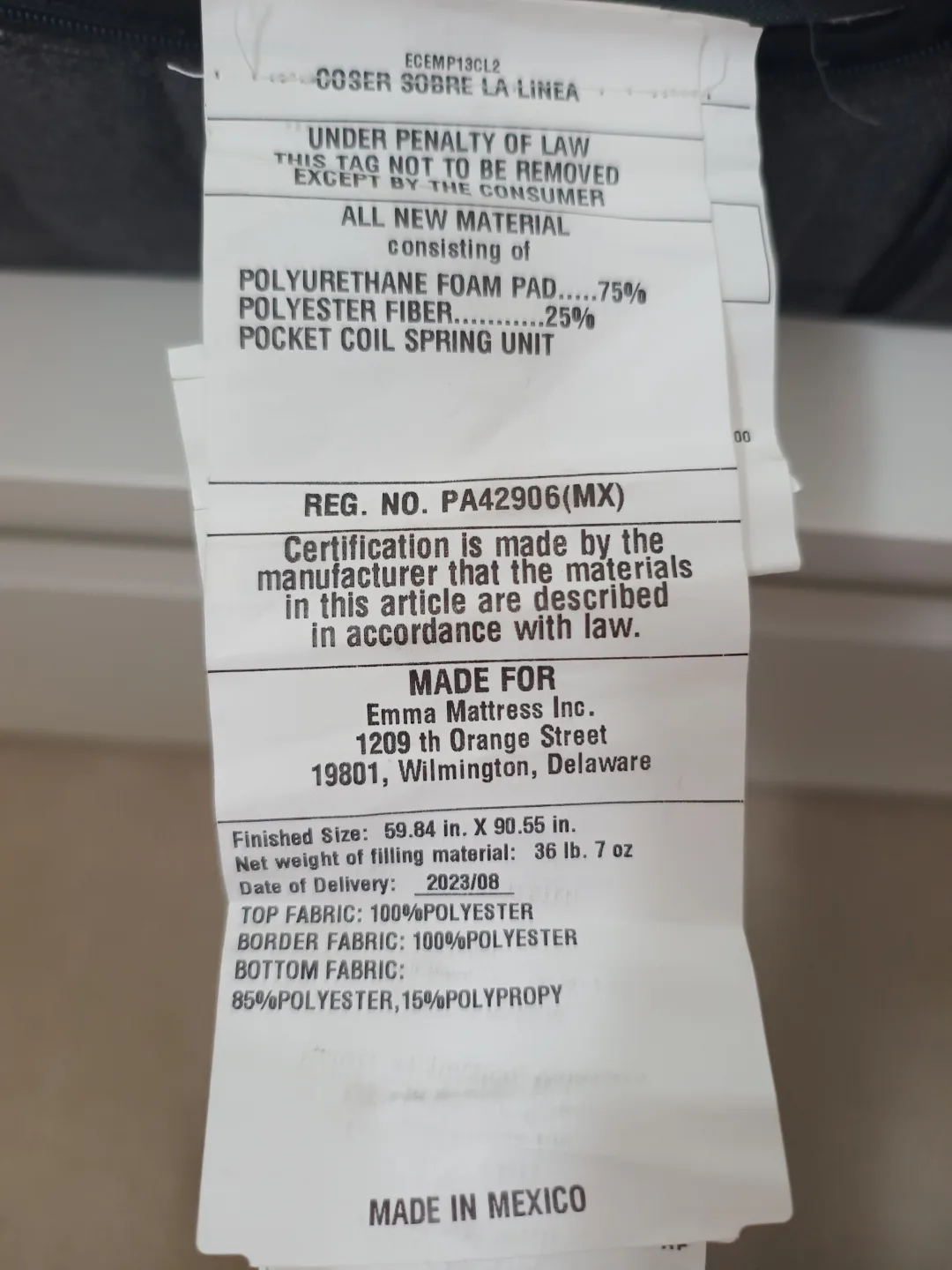 Emma Mattress - Queen size image indicator(6)