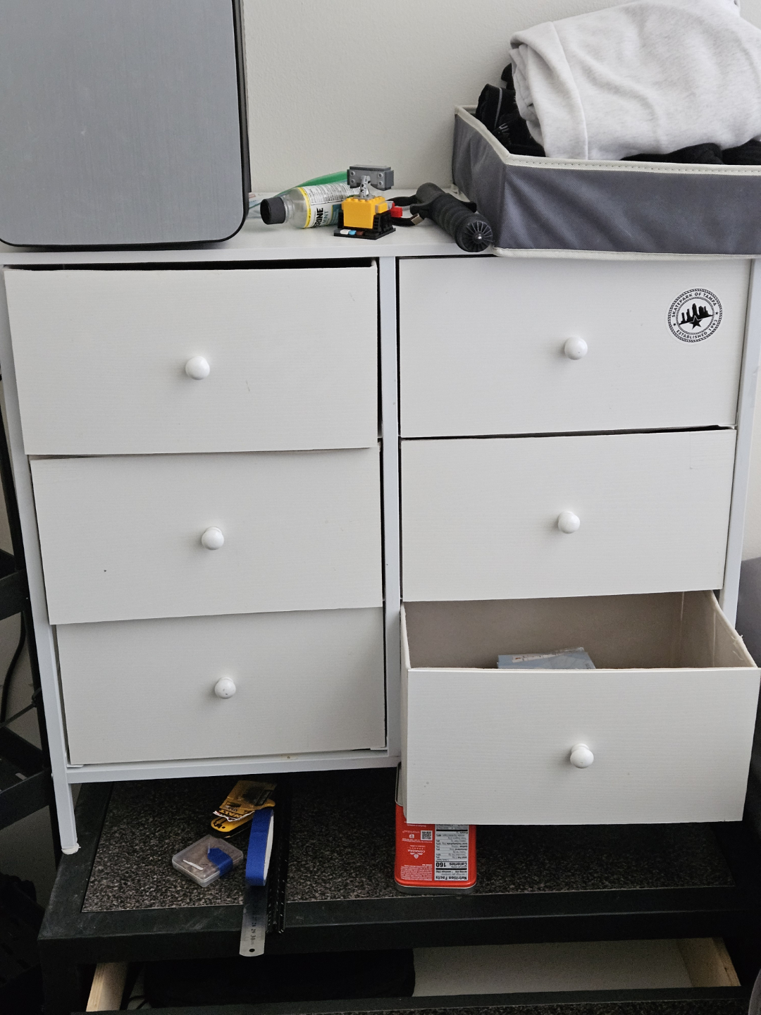 *MOVE OUT SALES - TIL MAY 15th* White 6-Drawer Dresser