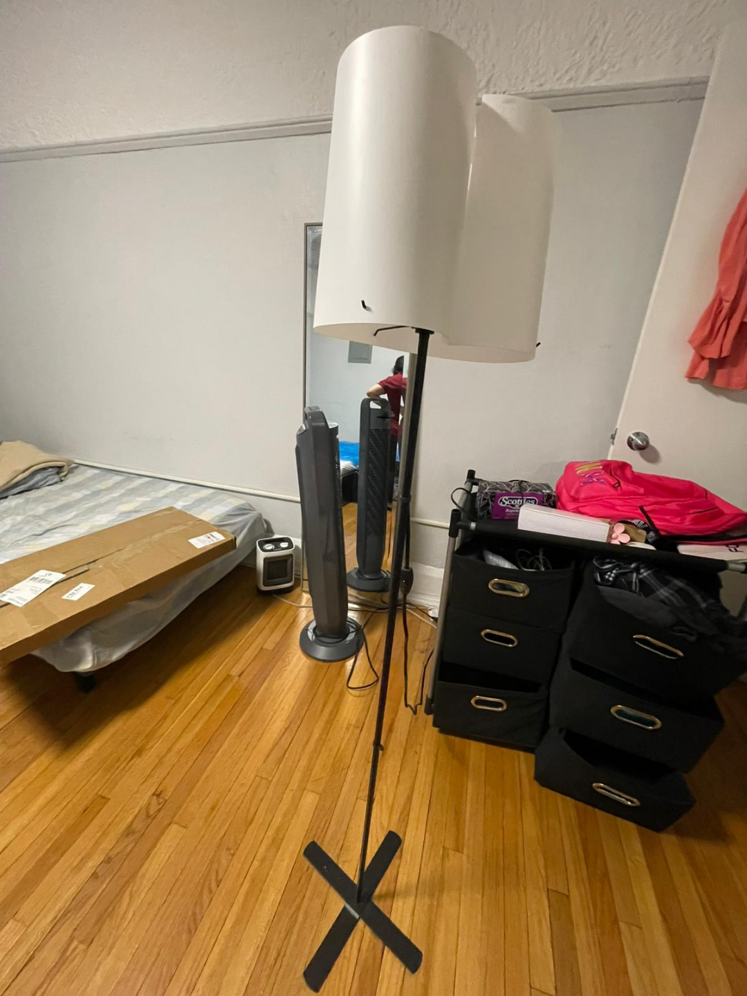 Modern Floor Lamp with Double Shade - photo 2