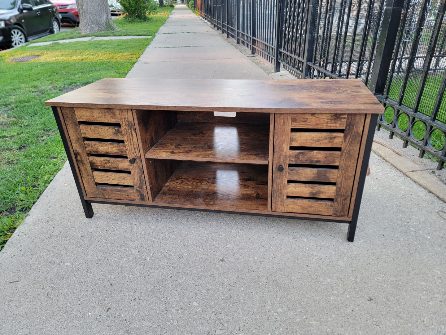 Brown TV Stand