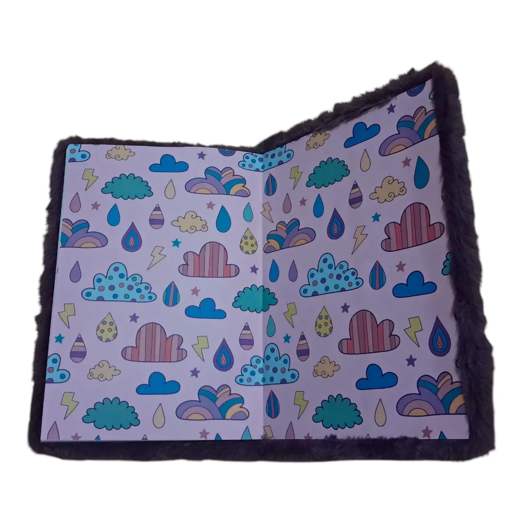 Fuzzy Notebook - Never Grow Up! image indicator(5)