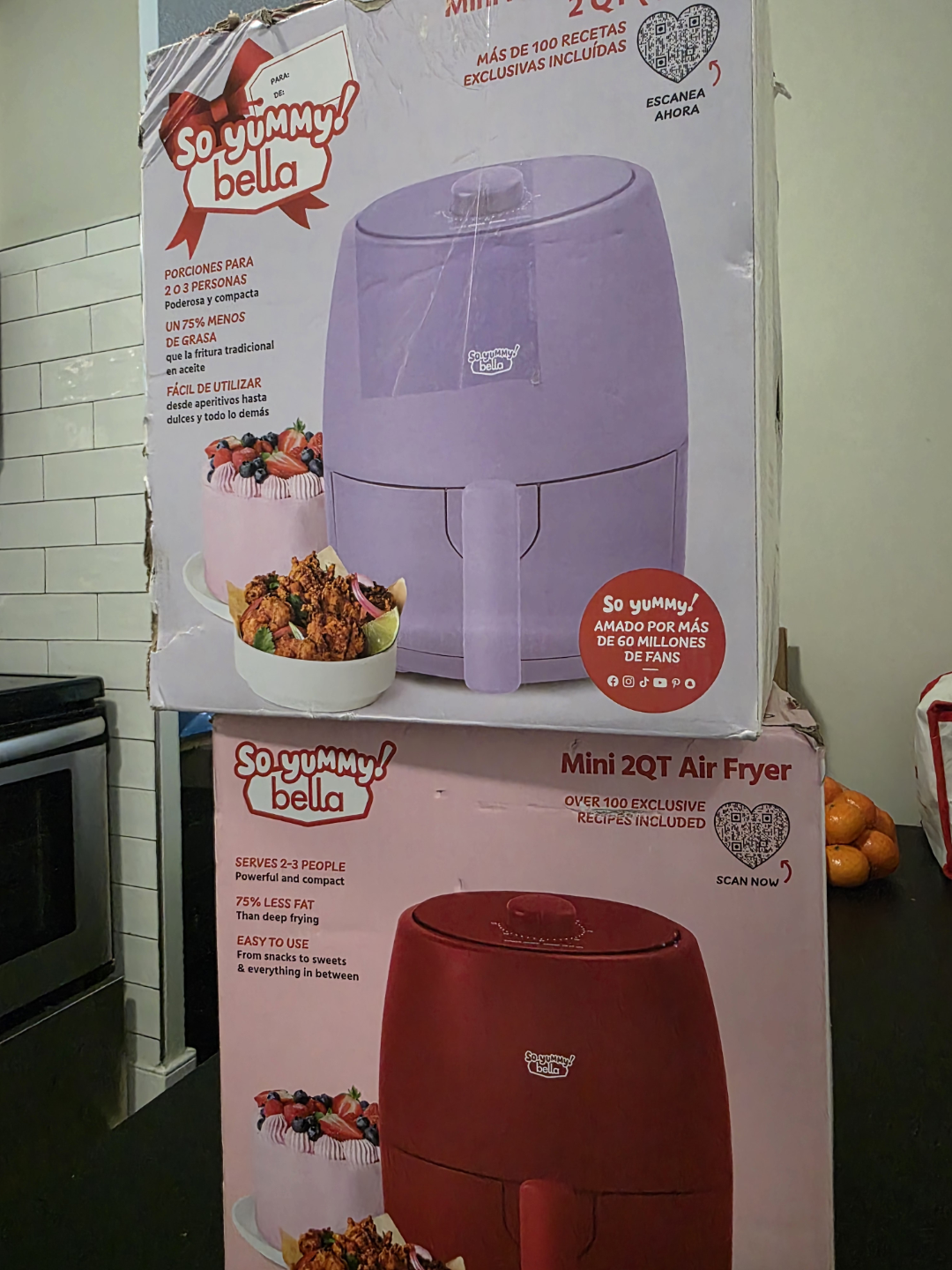 So Yummy! Bella 2QT Mini Air Fryer - Brand New in Box! - photo 3