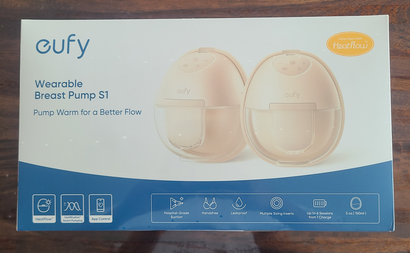 eufy Wearable Breast Pump S1 - Hands-Free Electric Breast Pump