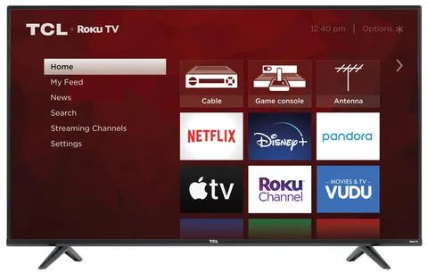 TCL 50" Class 4-Series 4K UHD HDR Roku Smart TV thumbnail