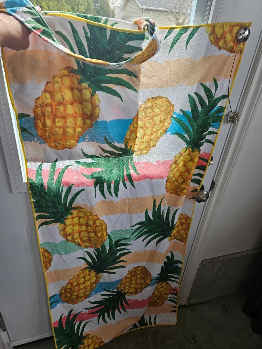 Pineapple Beach Towel Bag thumbnail