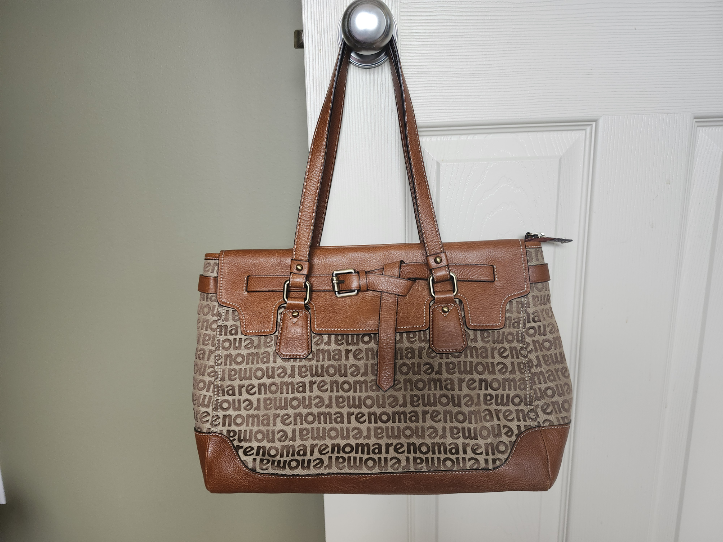 Renoma Brown Tote Bag