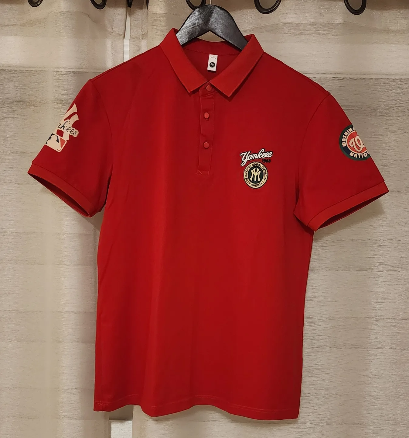 Red New York Yankees Polo Shirt thumbnail