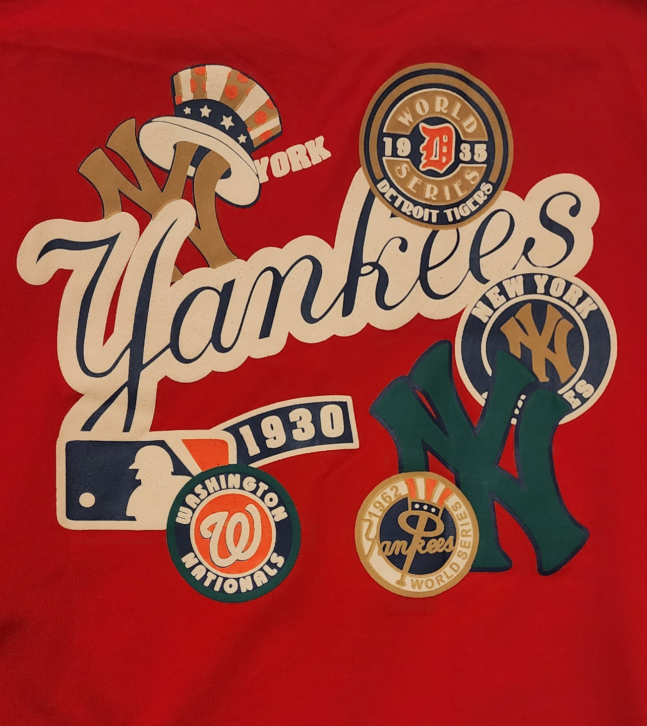Red New York Yankees Polo Shirt - photo 3