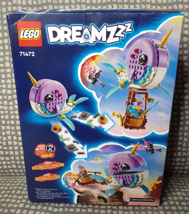 LEGO DREAMZzz  New Izzie's Narwhal Hot-Air Balloon Building Toy image indicator(2)