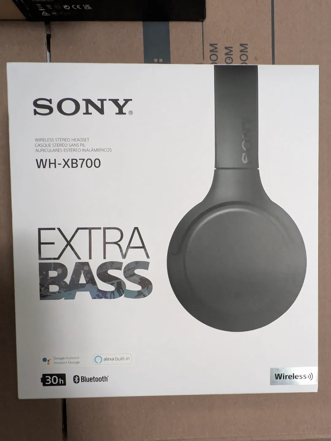 Brand New - Sony WH-XB700 Wireless Extra Bass Headphones thumbnail