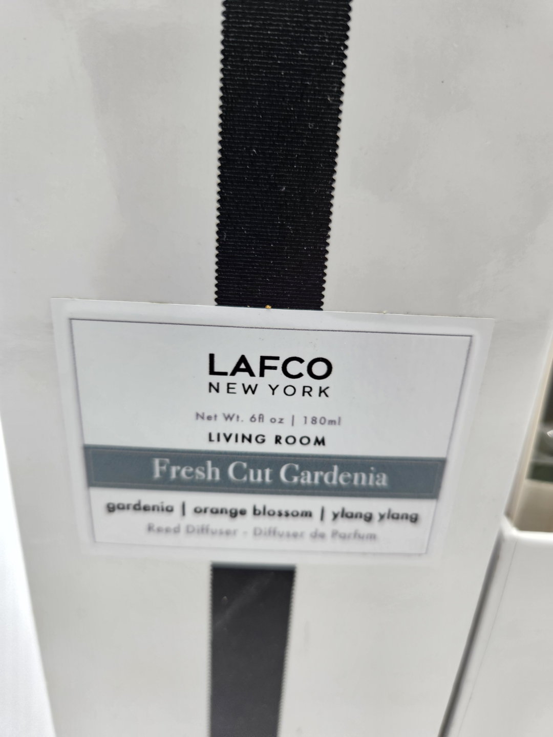 LAFCO New York Fresh Cut Gardenia Reed Diffuser - 180ml - photo 3
