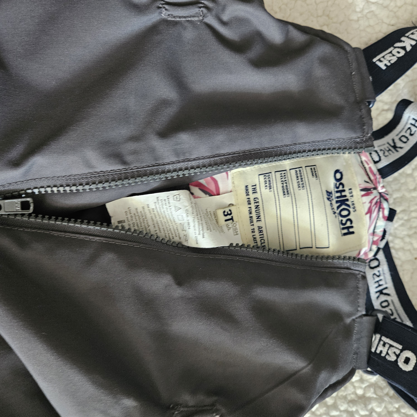 OshKosh B'gosh Girls' 3T Winter Snowsuit Set - photo 4