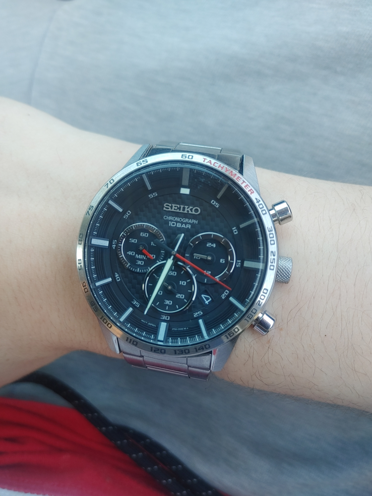 Men's Seiko Chronograph Watch - photo 3