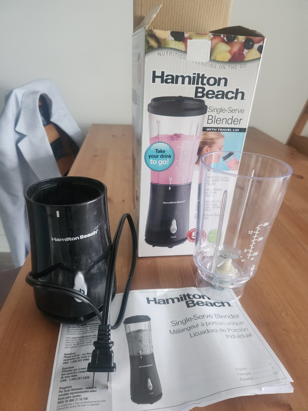 Hamilton Beach Single-Serve Blender