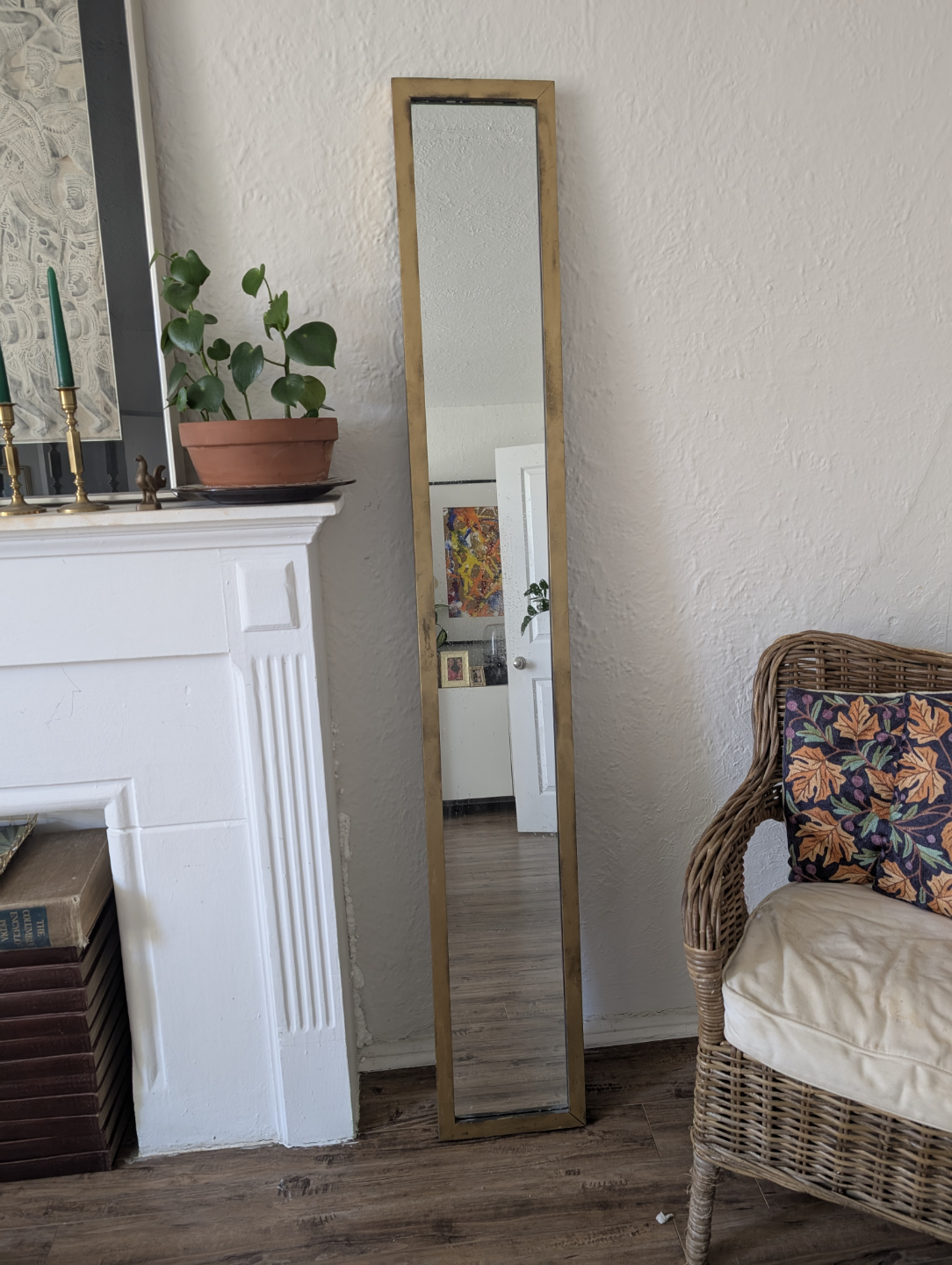 Gold Frame Full Length Mirror