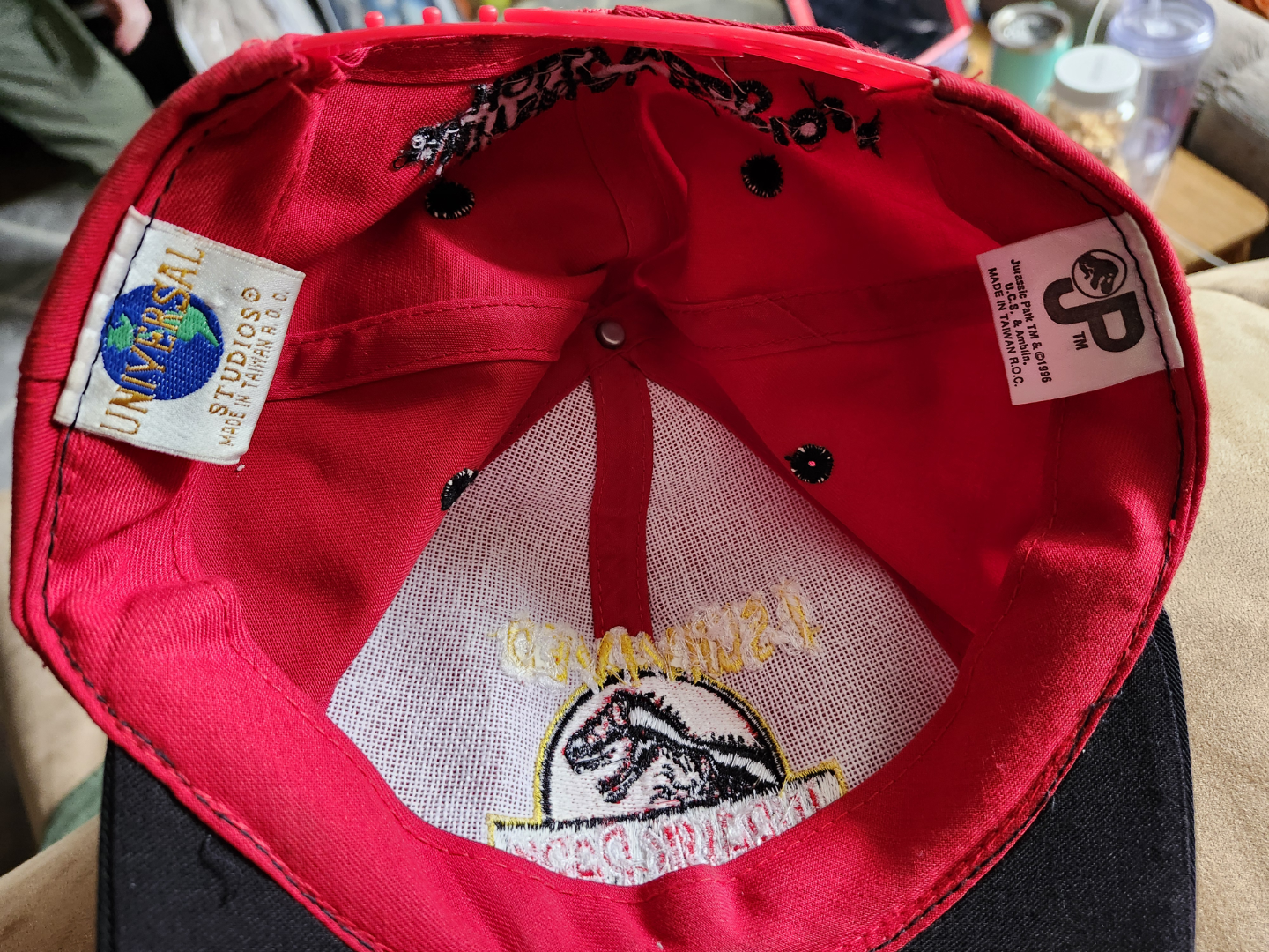 Vintage Universal Studios Jurassic Park The Ride Hat circa '97 - photo 3