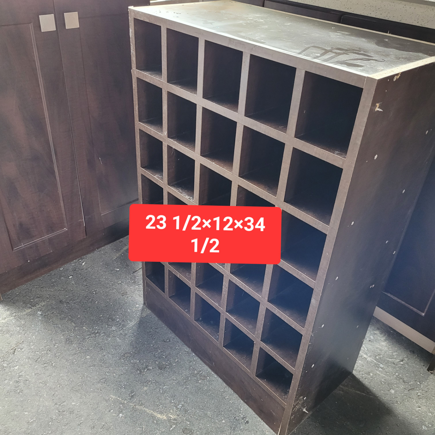 Kitchen Island and Cabinets - Dark Brown with Quartz Countertop - photo 3