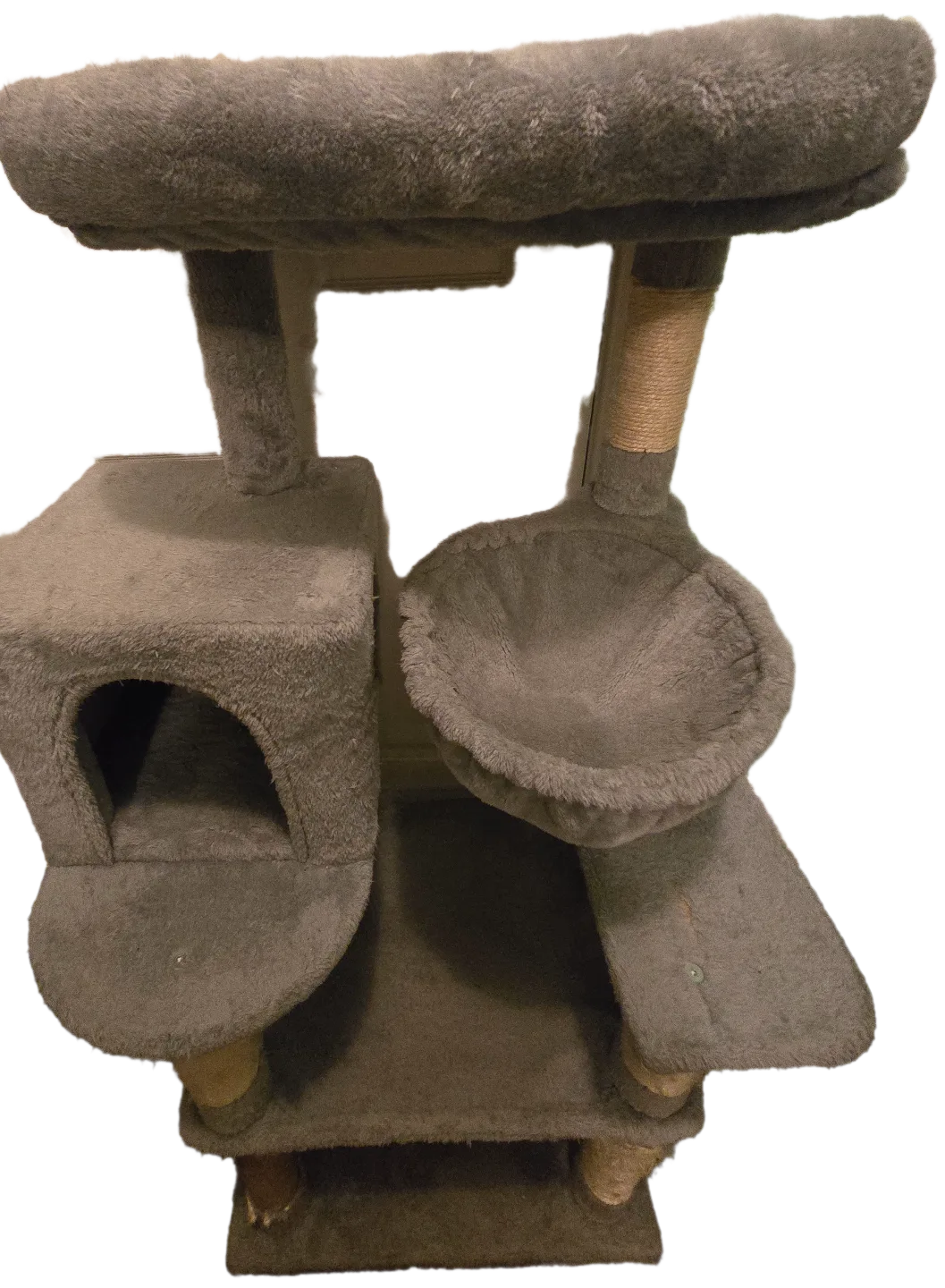 Grey Cat Tree Condo image indicator(4)