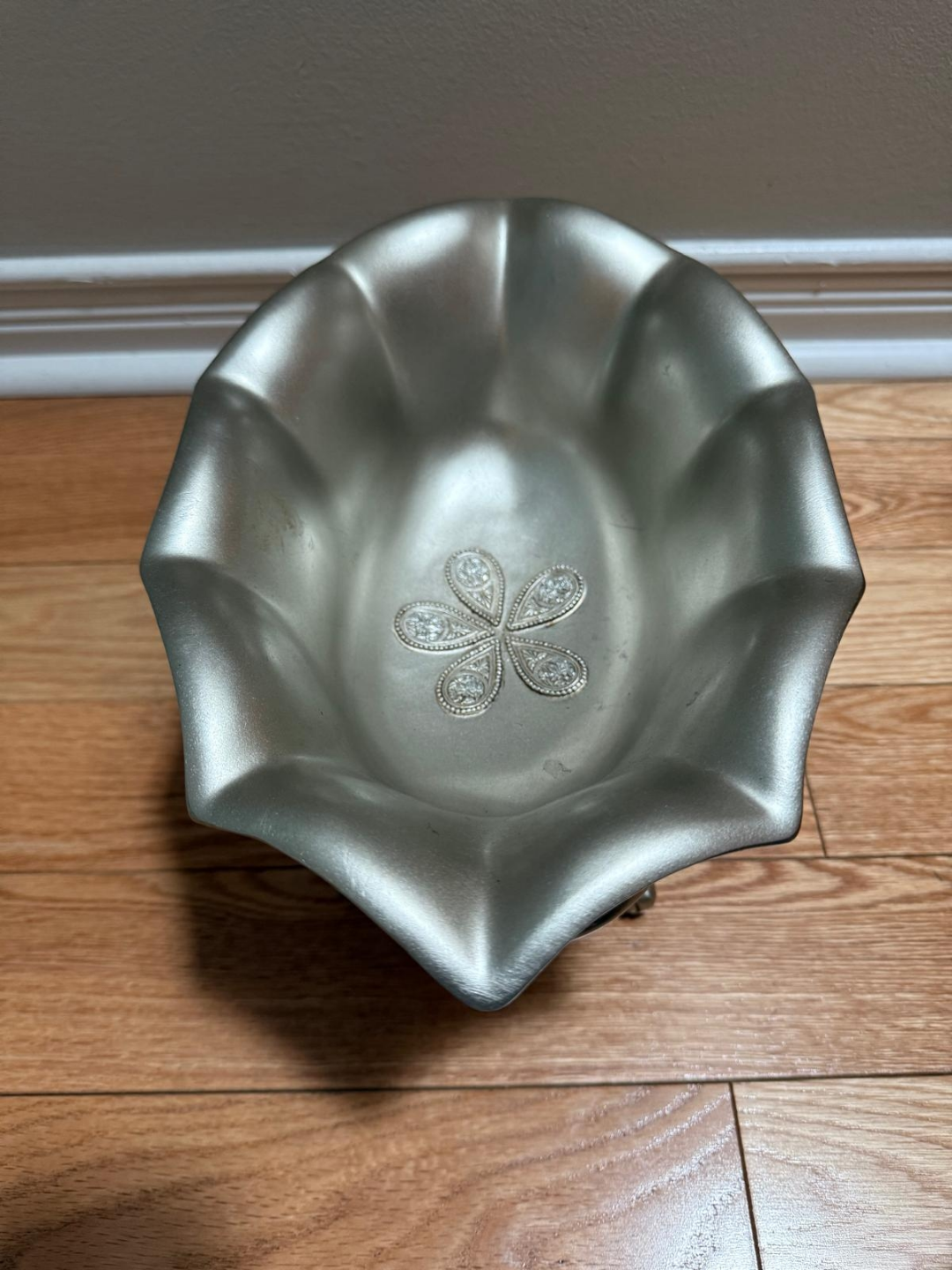 Ornate Silver Decorative Bowl