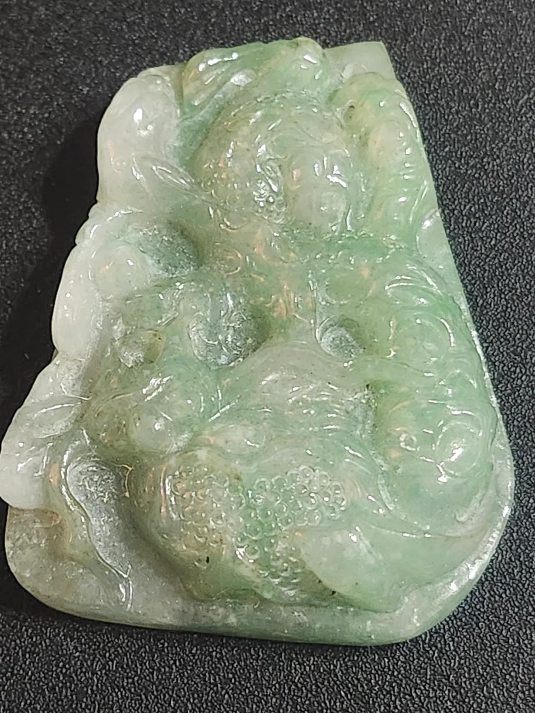 Jade Dragon Carving Pendant thumbnail