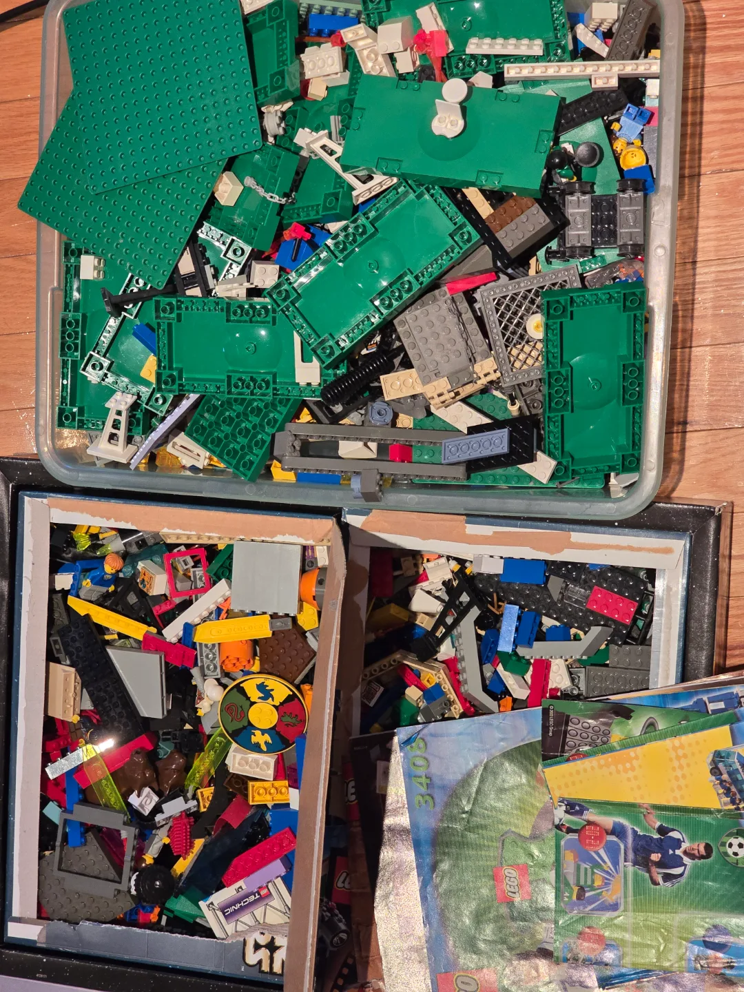 Assorted Lego sets and pieces thumbnail