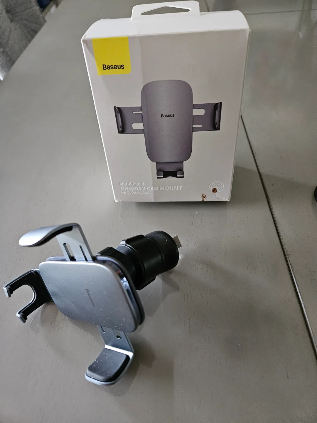 NEW!- Baseus Metal Age II Gravity Car Mount #freecycle image indicator(3)