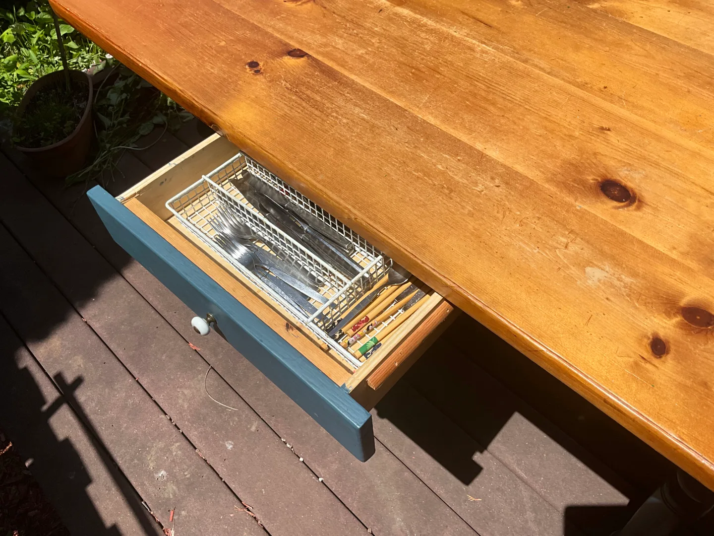 Rustic Farmhouse Style Table and Four Chairs Set image indicator(3)