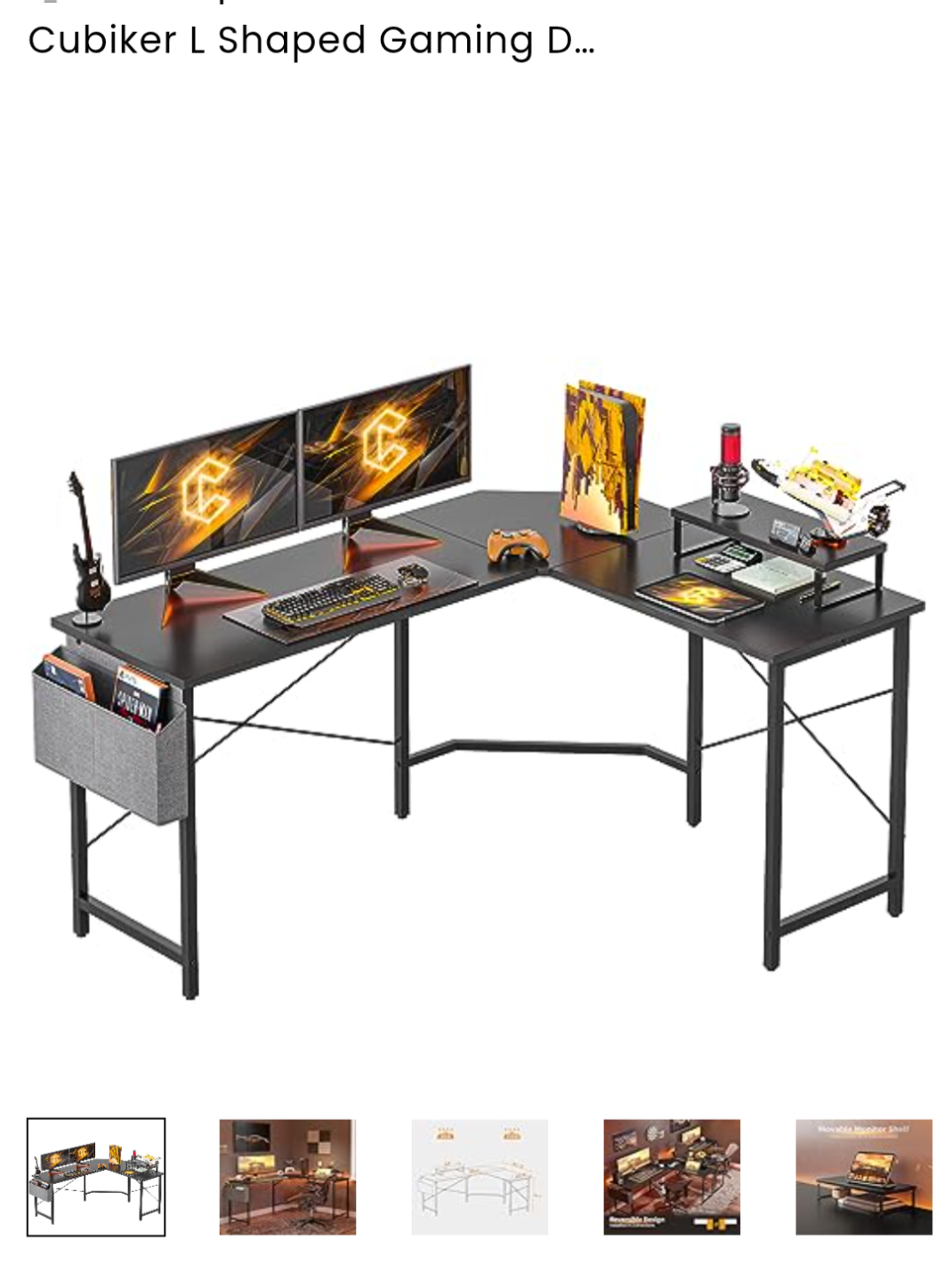 L Shaped Office Desk - photo 3