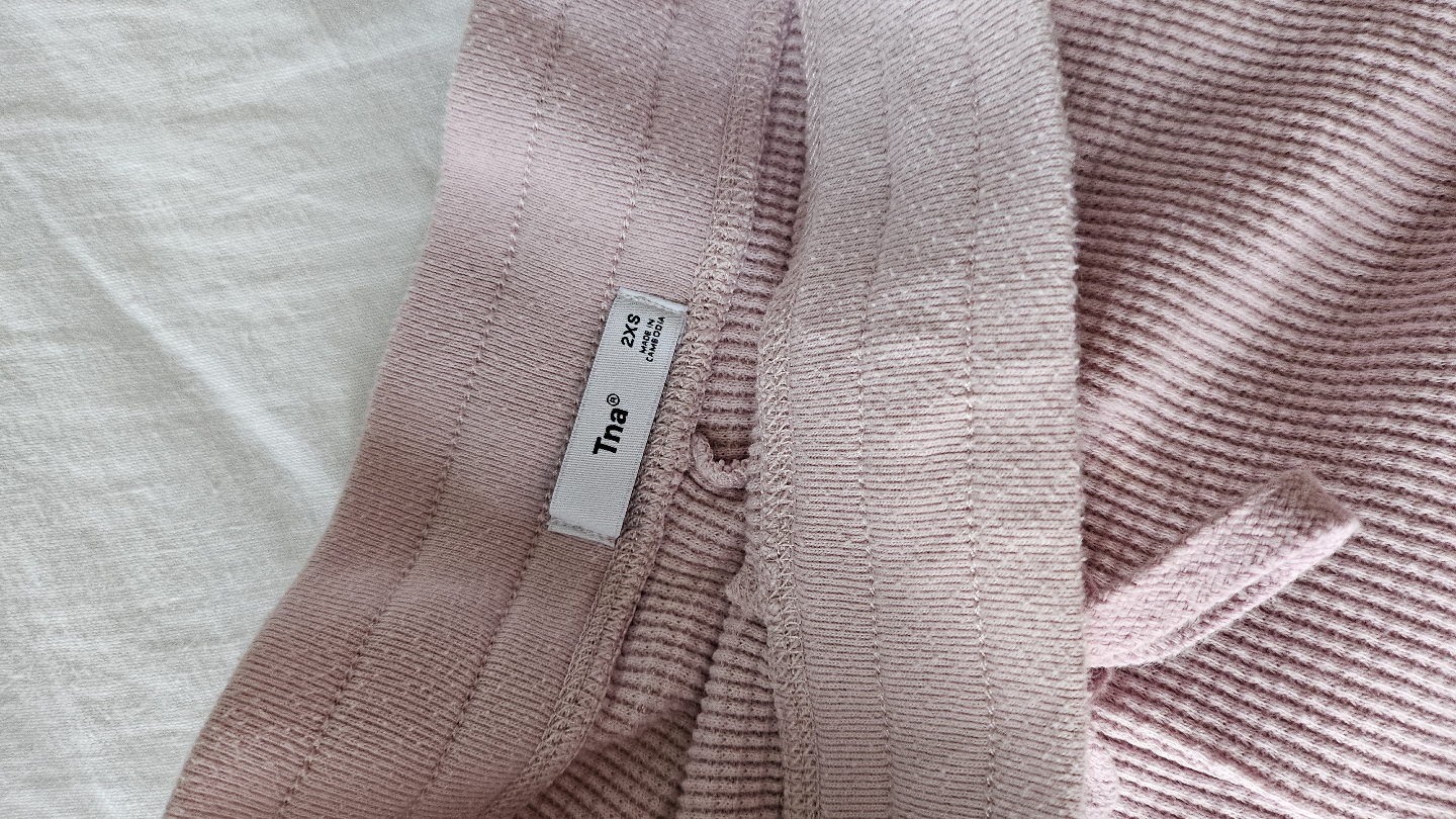 TNA Ribbed Knit Shorts - Size XXS - photo 2
