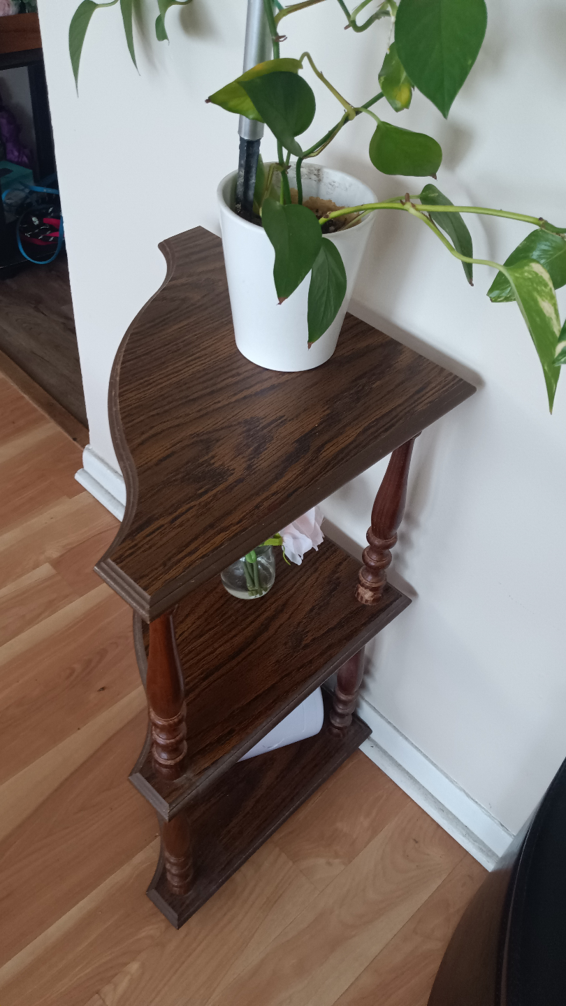 Vintage Corner Shelf - photo 2