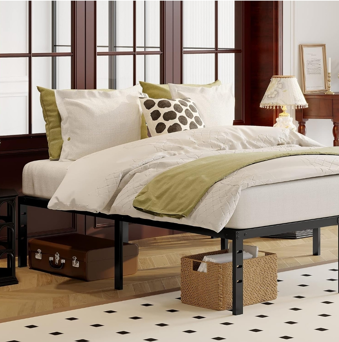 Queen Size Metal Platform Bed Frame - photo 3