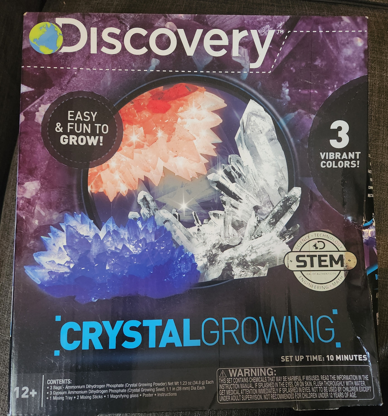 Discovery Kids Crystal Growing Kit