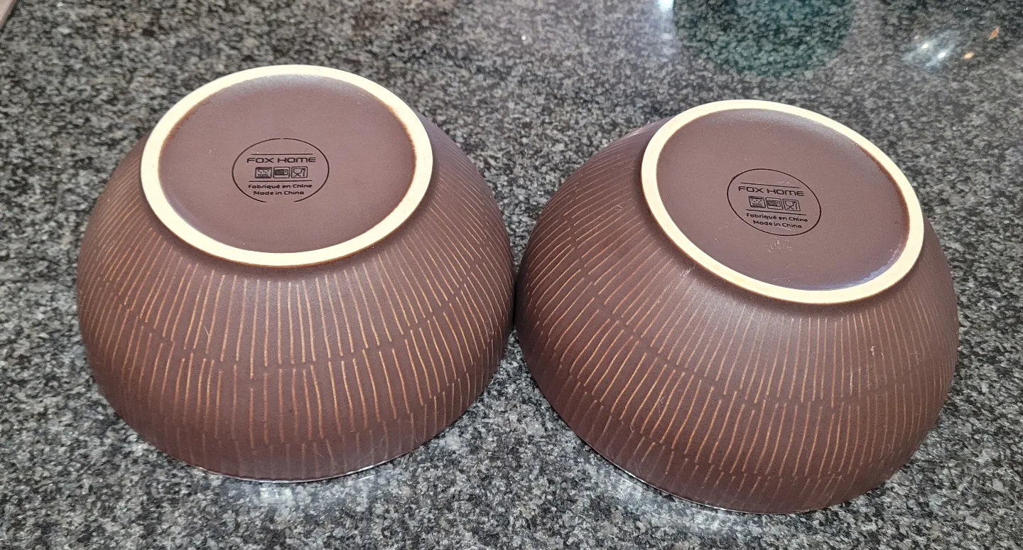 Set of Two Fox Home Cereal Bowls thumbnail