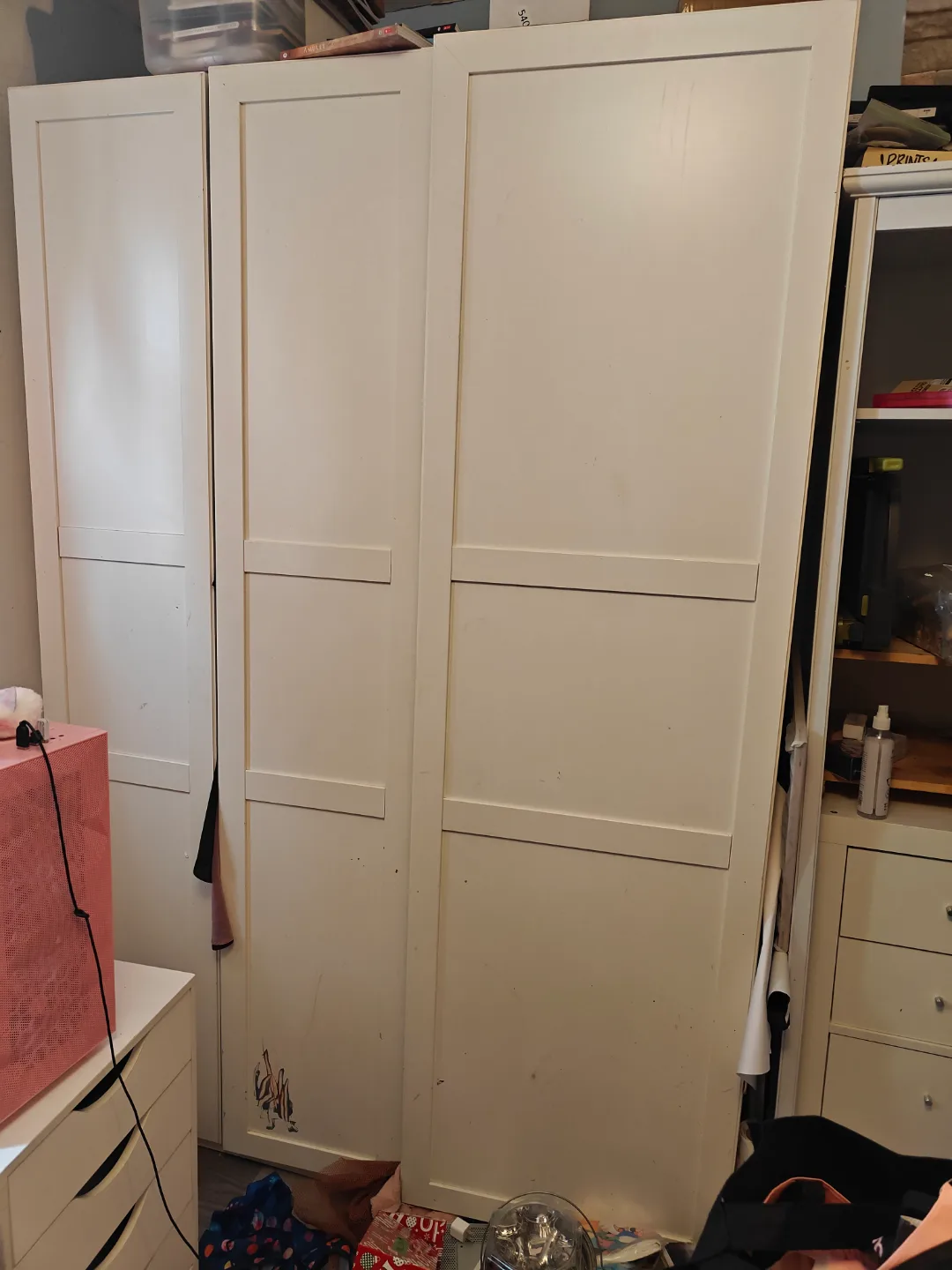 Ikea hemnes discontinued 3 door wardrobe thumbnail