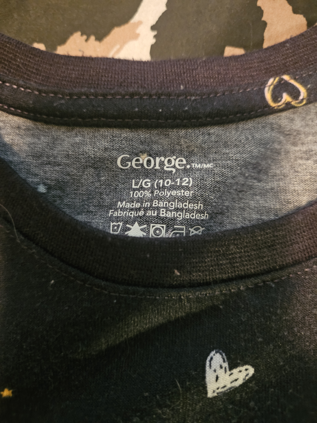 Girls George Pajama Set - Size LG (10-12) & XL (14-16) - photo 2