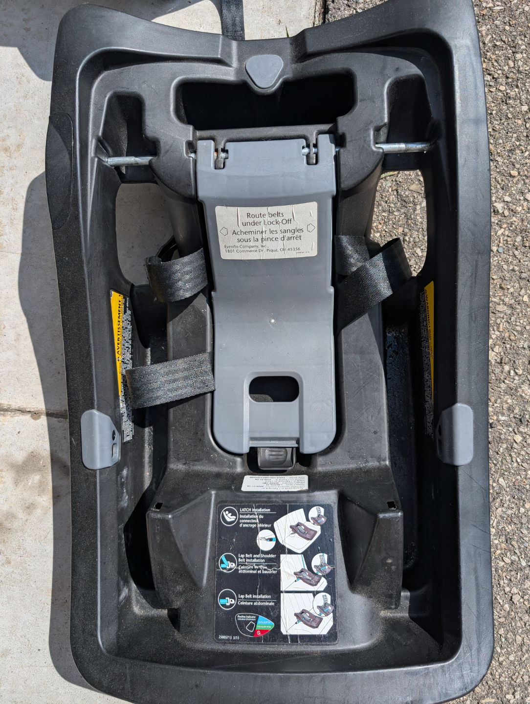 Evenflo Litemax 35 Infant Car Seat #freecycle - photo 2