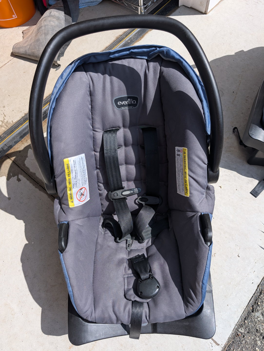 Evenflo Litemax 35 Infant Car Seat #freecycle - photo 5
