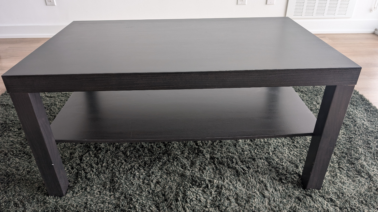 IKEA Lack Coffee Table - Black-Brown