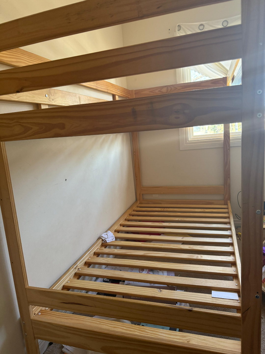 Twin-over-Twin Bunk Bed Frame - photo 2