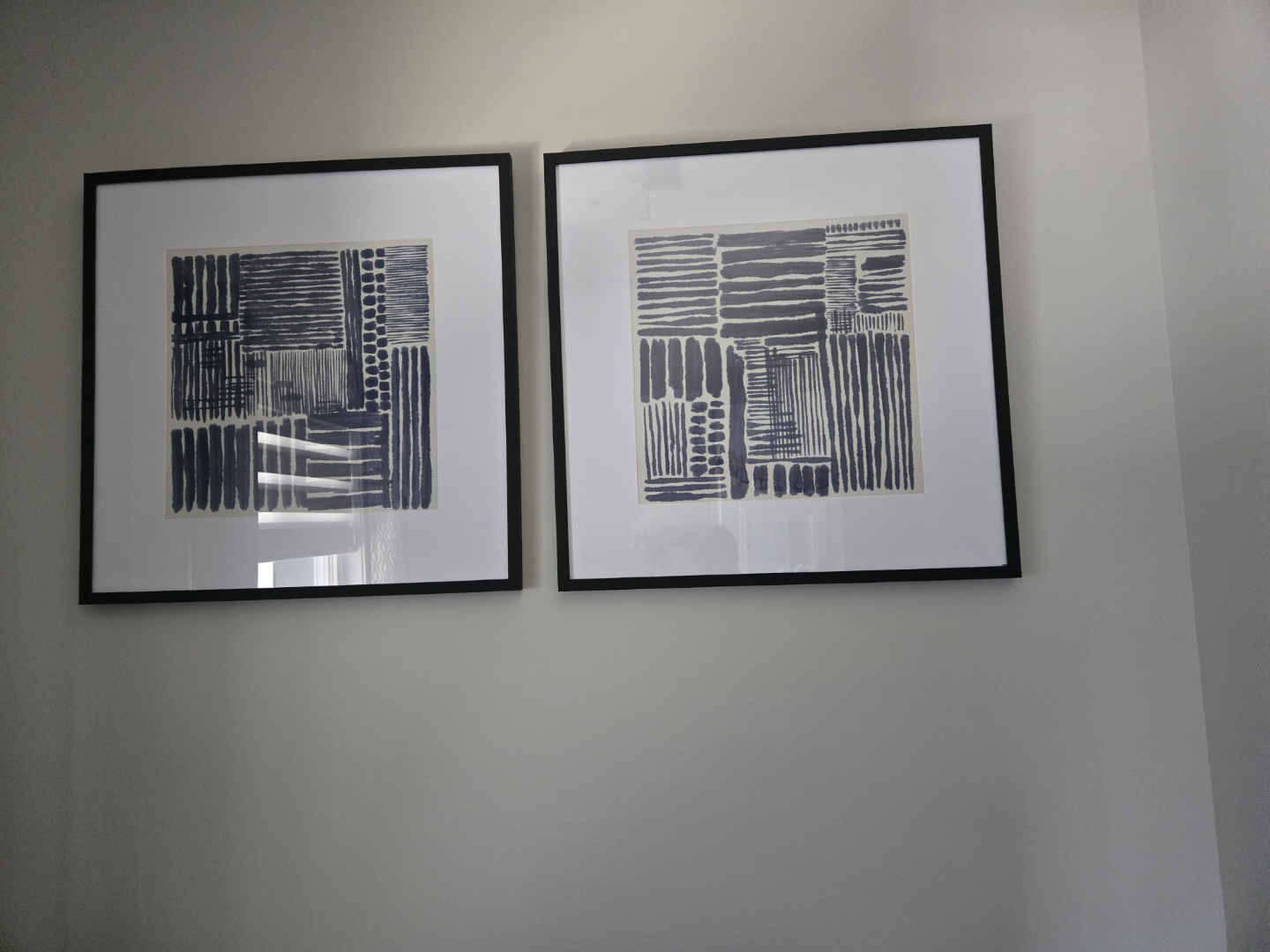 Set of Two Abstract Art Prints
