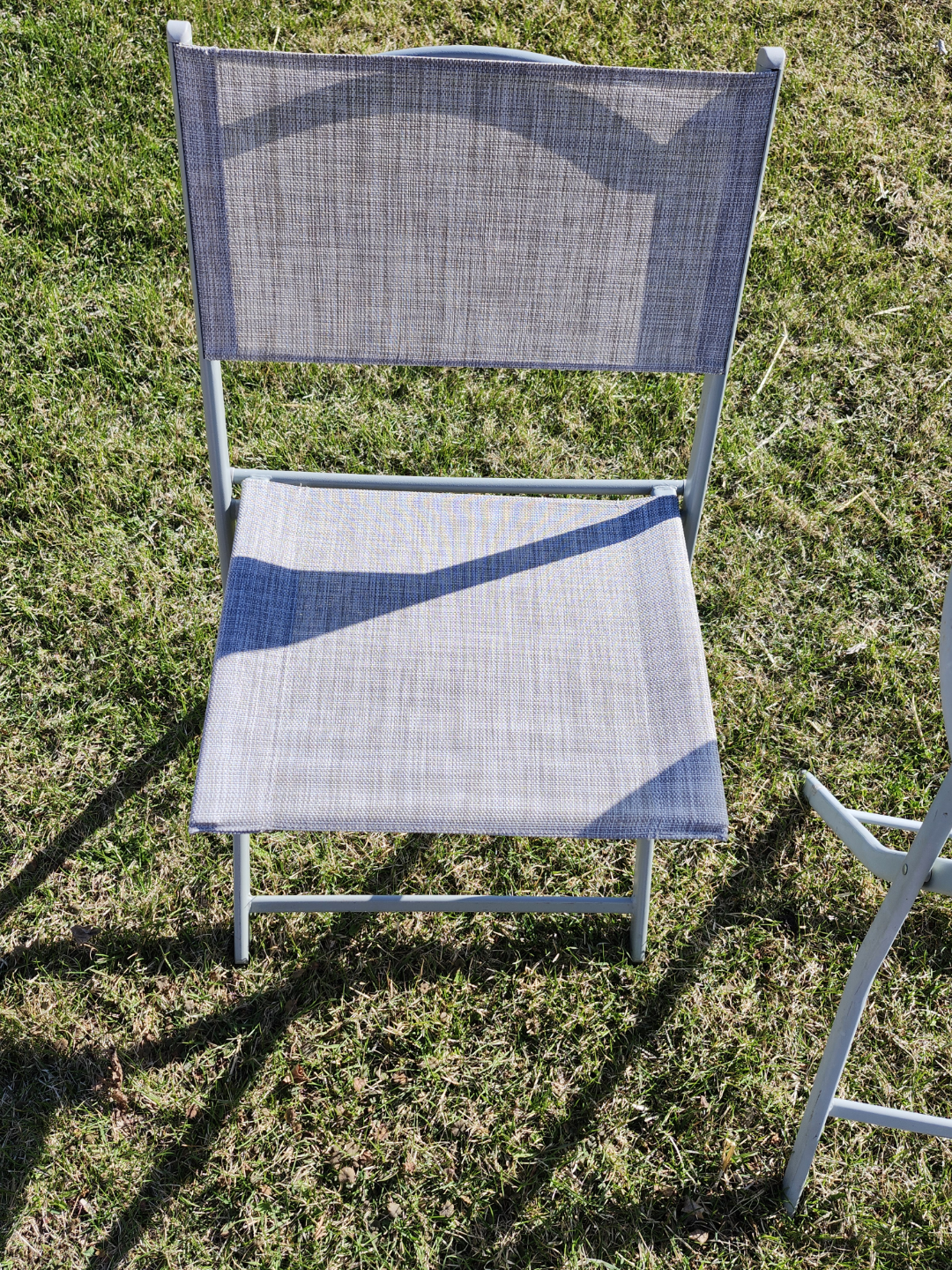 Folding Patio Set - 2 Chairs & Table - photo 3