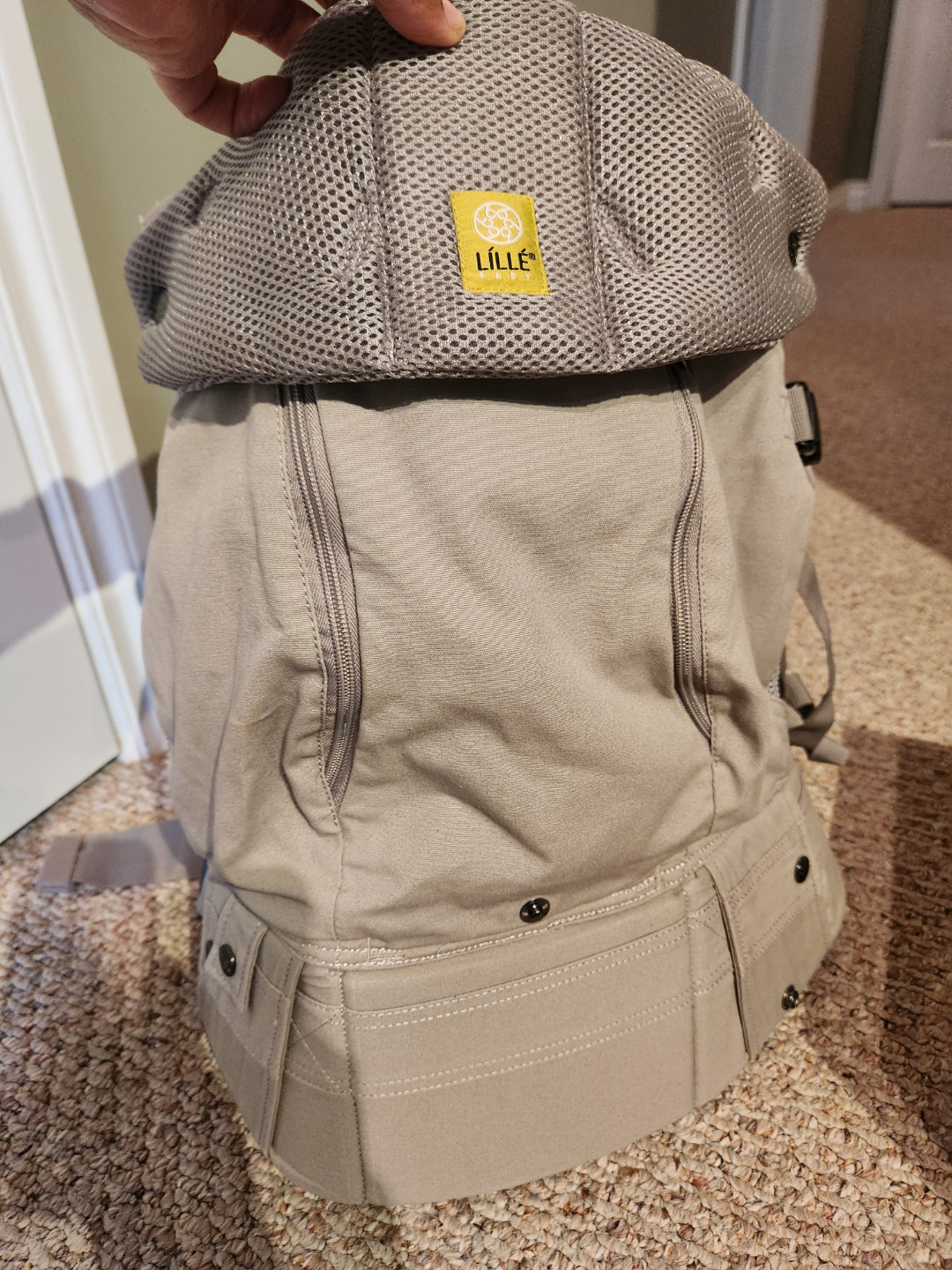 Lillebaby Complete All Seasons 3D Mesh Baby Carrier - grey - photo 3