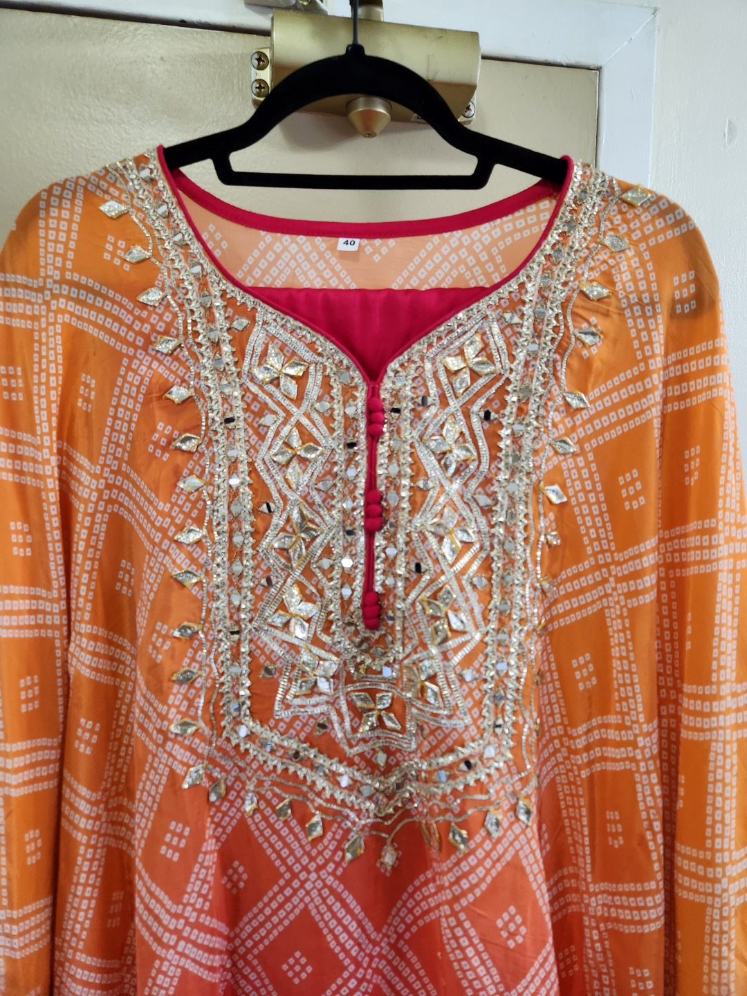 Orange/Pink Ombre Kaftan Set - Brand New - photo 2