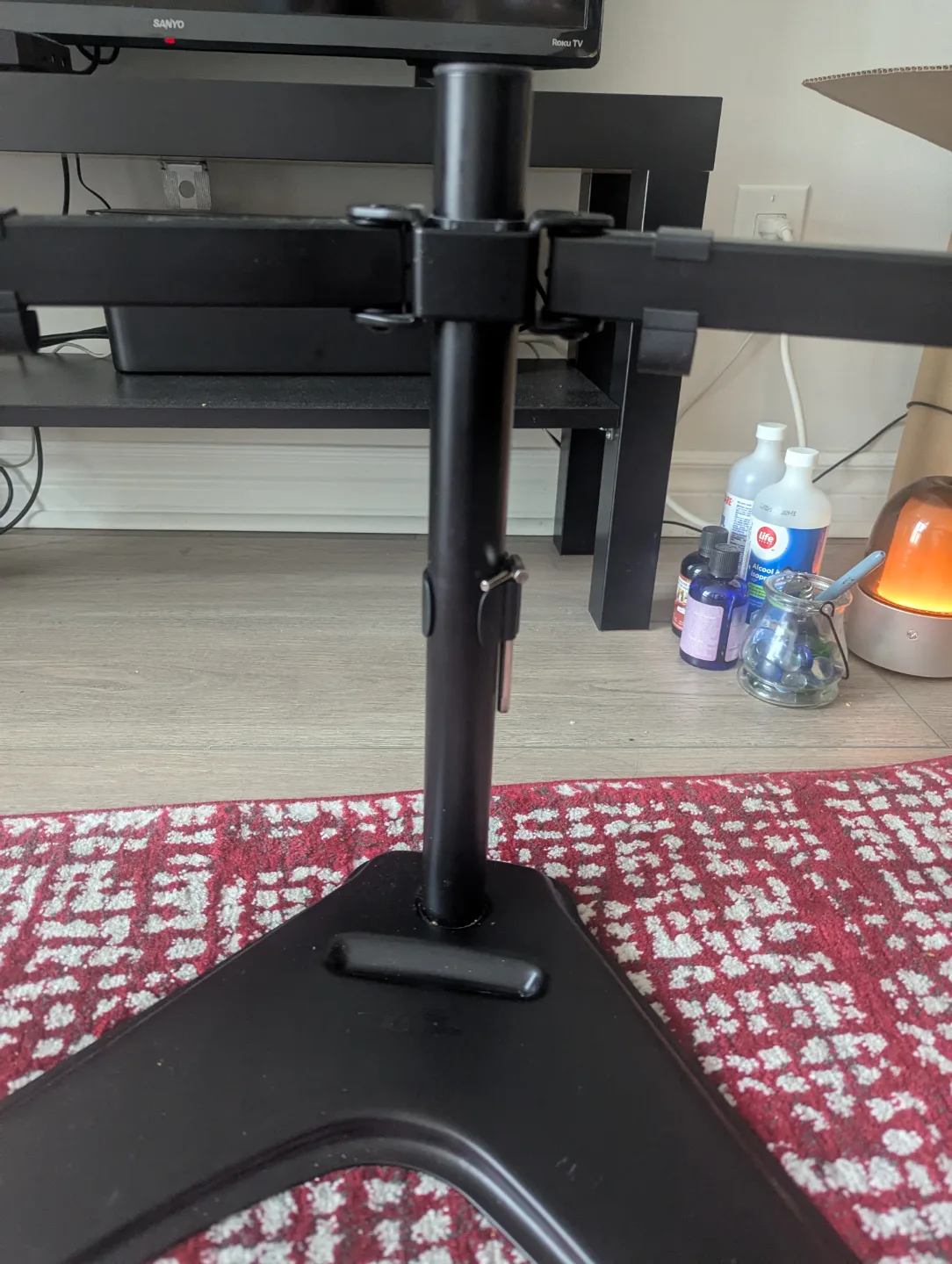 Dual Monitor Desk Mount Stand image indicator(2)