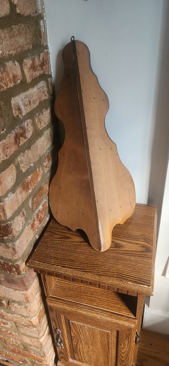 Antique Corner Apothecary Shelf - photo 5