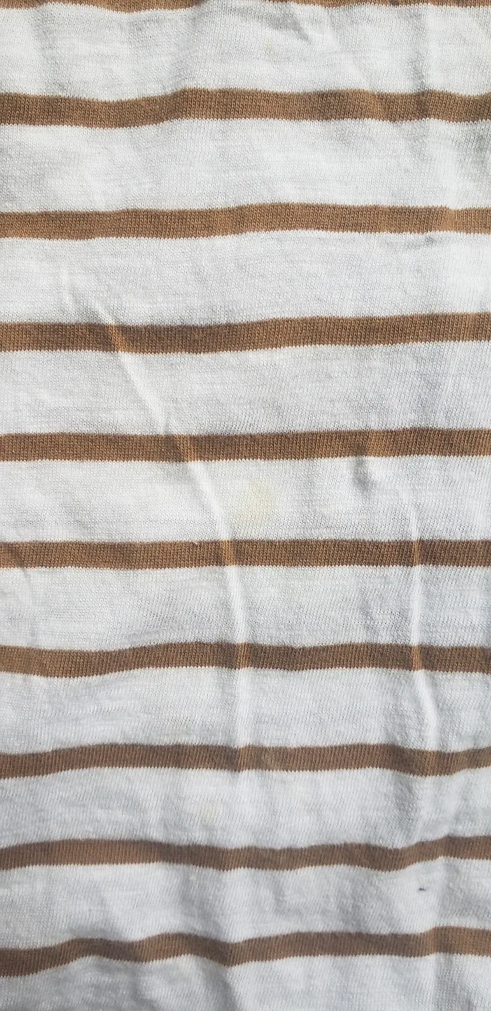 Free People Striped Scoop Neck Tee w/ Chloe Lace Detail image indicator(4)