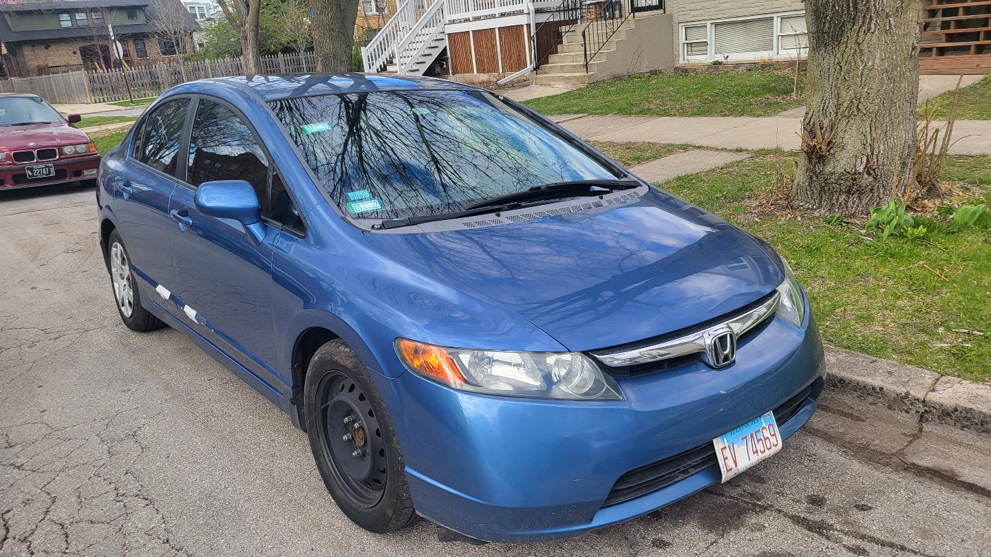 2007 Honda Civic Sedan - Blue