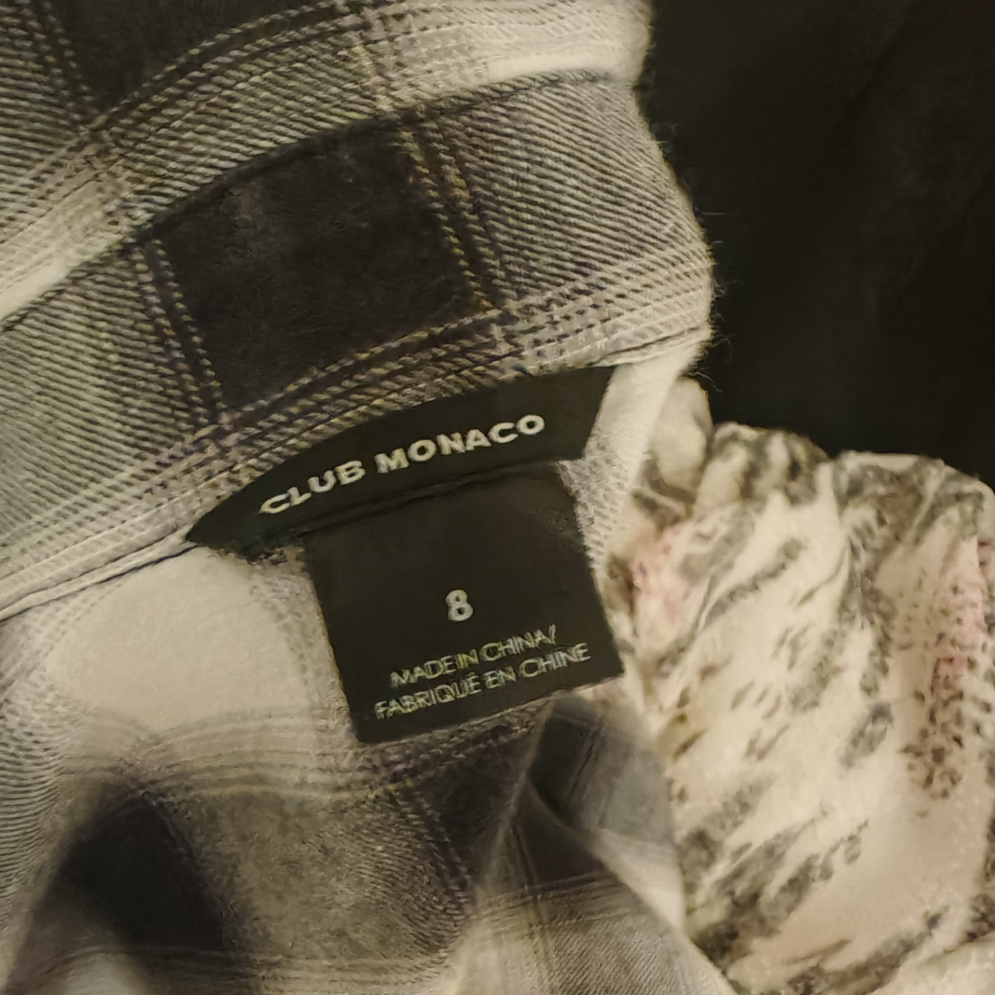 Club Monaco Plaid Shirt Dress - photo 2